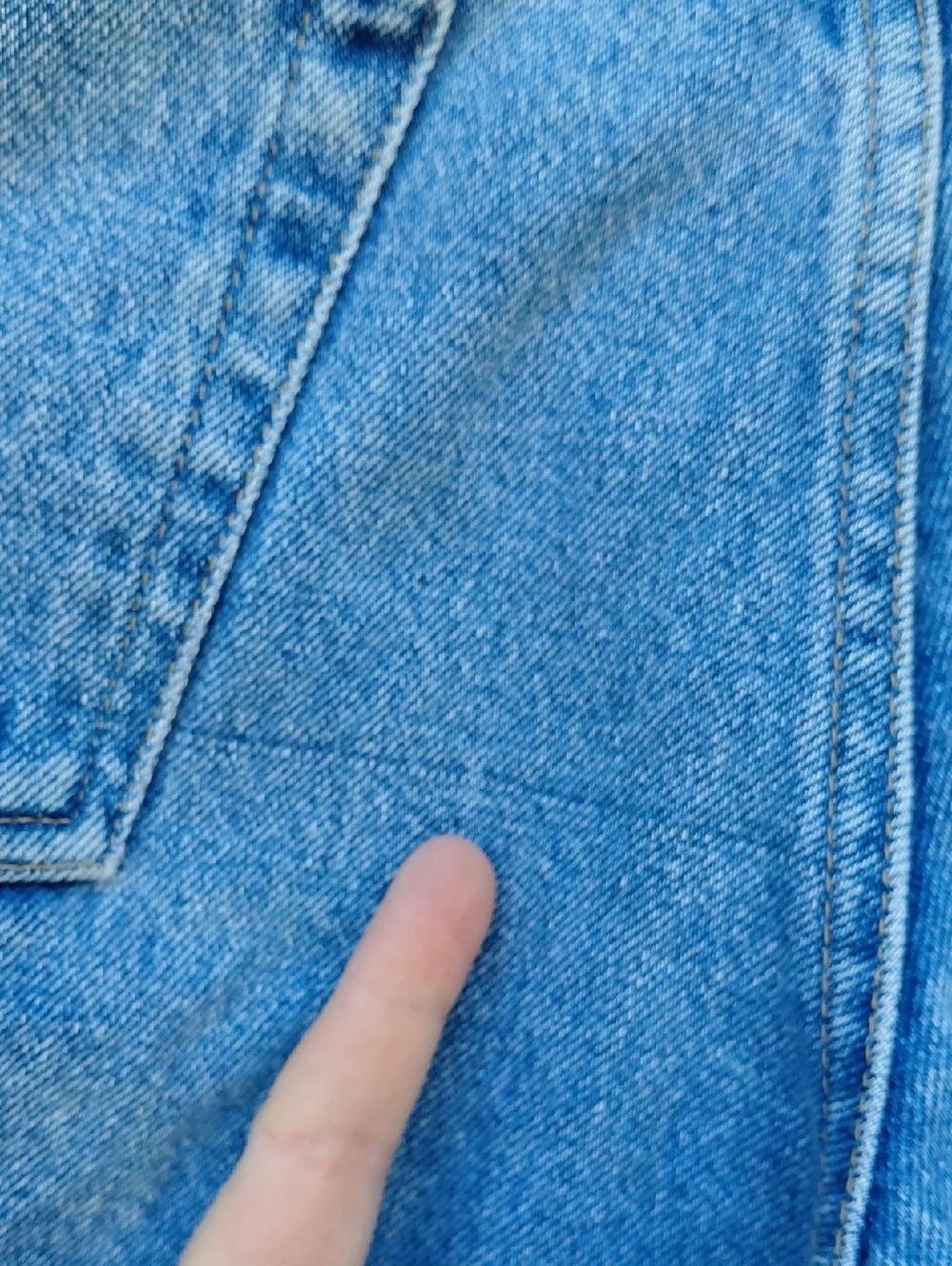 Worn Vintage Cannon River Blues Light Wash High-rise Denim Shorts Juniors 15